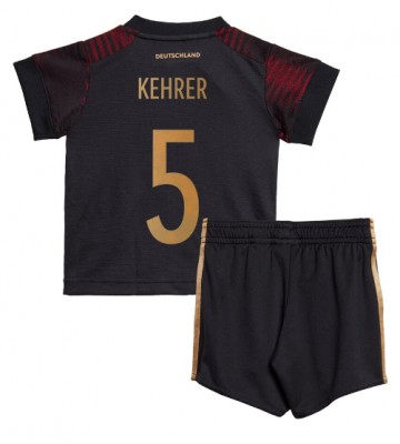 Maillot de foot Allemagne Thilo Kehrer #5 Extérieur enfant Monde 2022 Manches Courte (+ pantalon court)